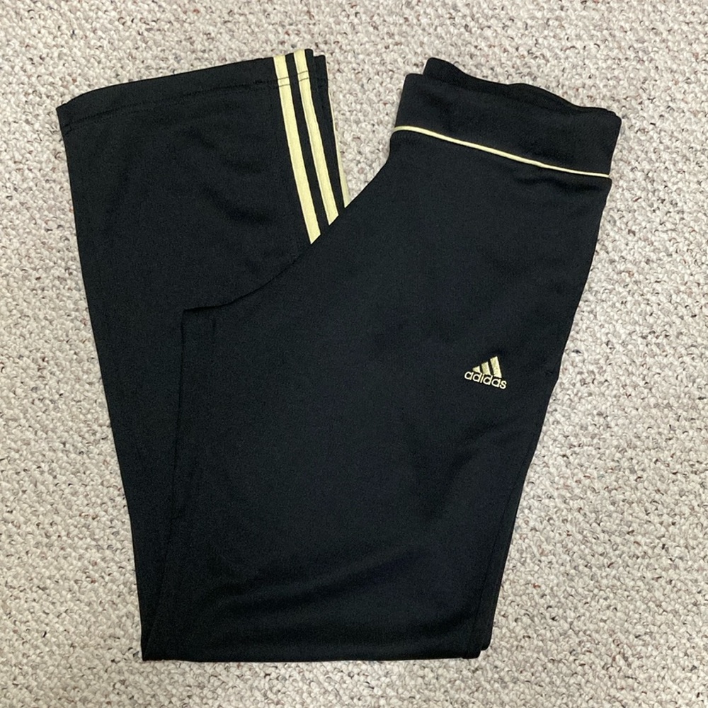 Adidas nylon athletic pants size small